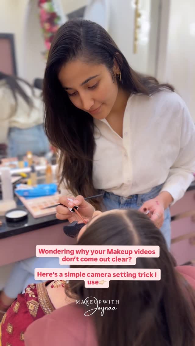 Post 1 by JOYNAA💄💋JODHPUR BEST BRIDAL MAKEUP ARTIST on Instagram (video)