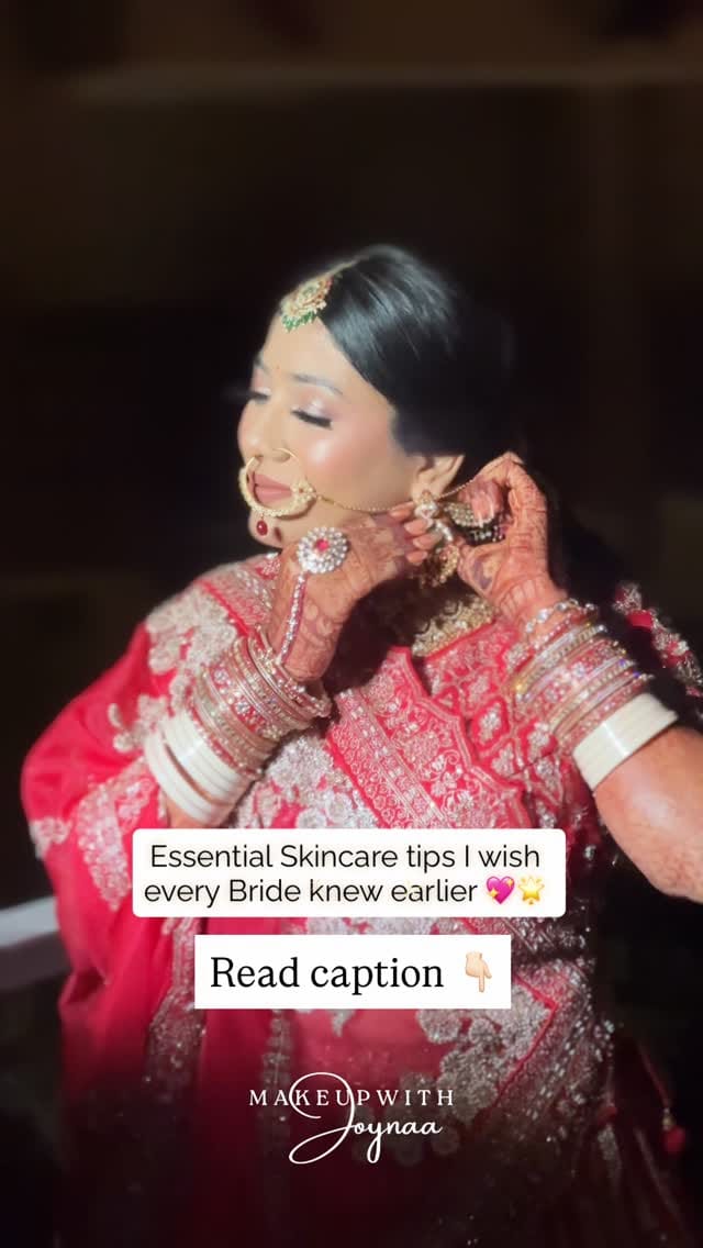 Post 5 by JOYNAA💄💋JODHPUR BEST BRIDAL MAKEUP ARTIST on Instagram (video)