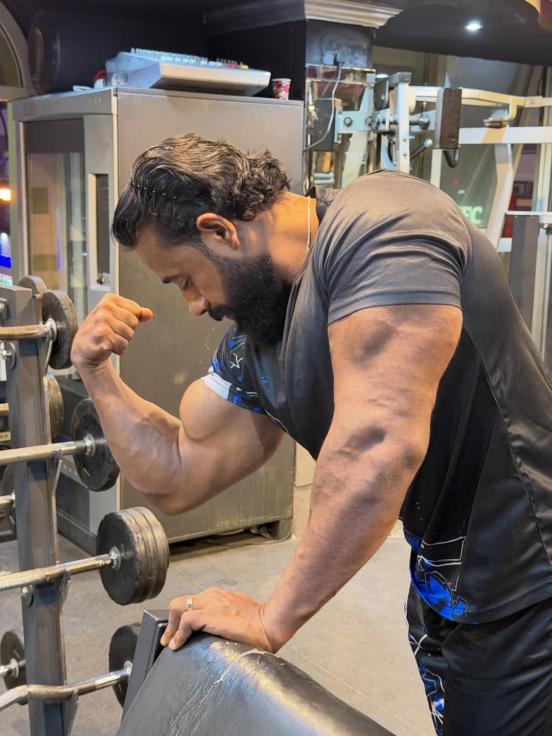 Post 7 by Shafeeq Chenadan | Bodybuilder on Instagram (carousel)