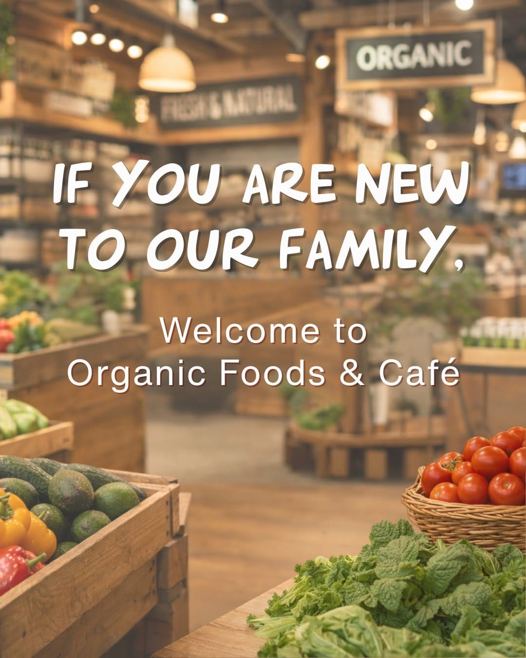 Post 4 by Organic Foods and Café on Instagram (carousel)