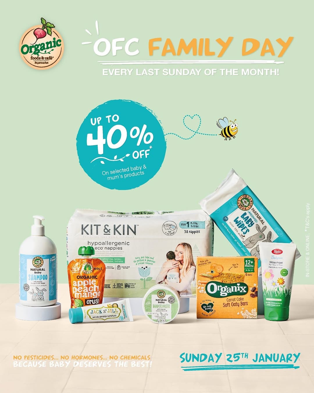 Post 2 by Organic Foods and Café on Instagram (carousel)