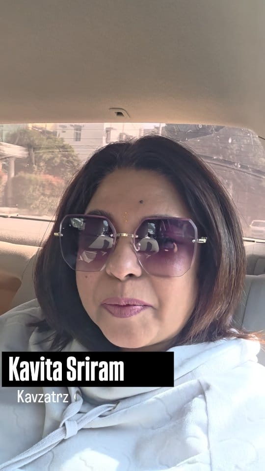 Post 7 by Kavita Sriram on Instagram (video)