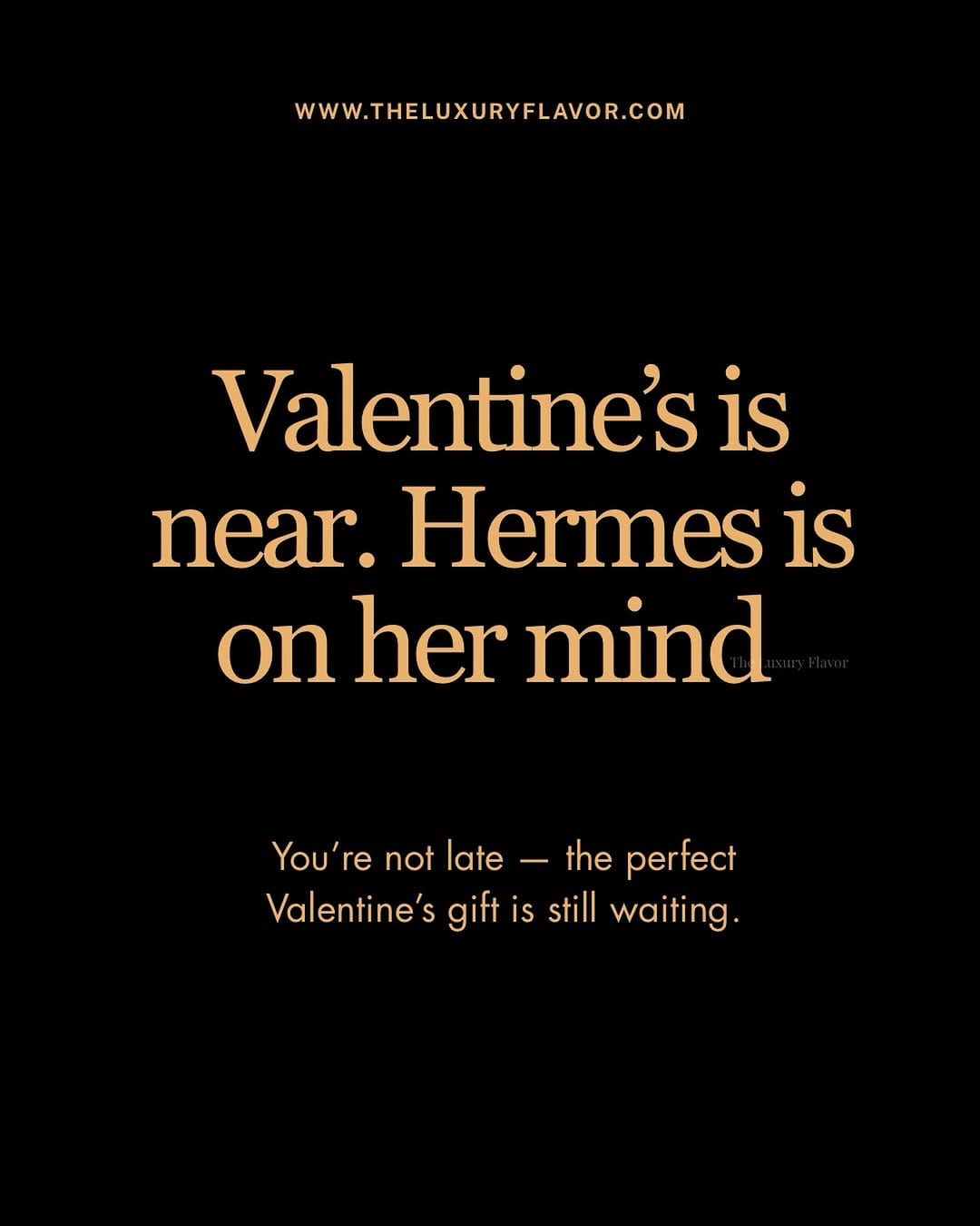 Post 1 by THE LUXURY FLAVOR on Instagram (image)