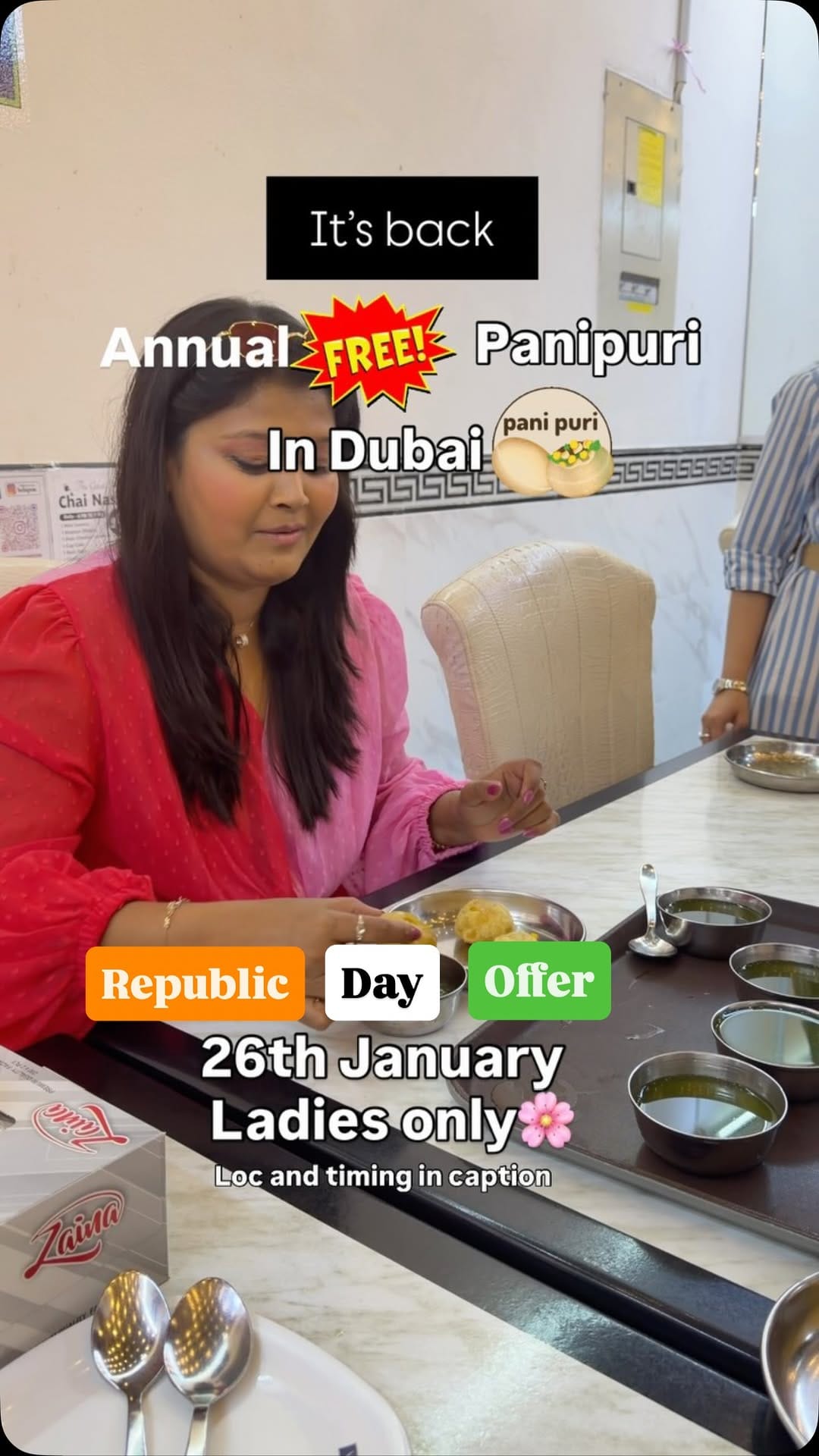 Post 8 by Arpita Shah | Dubai Blogger on Instagram (video)