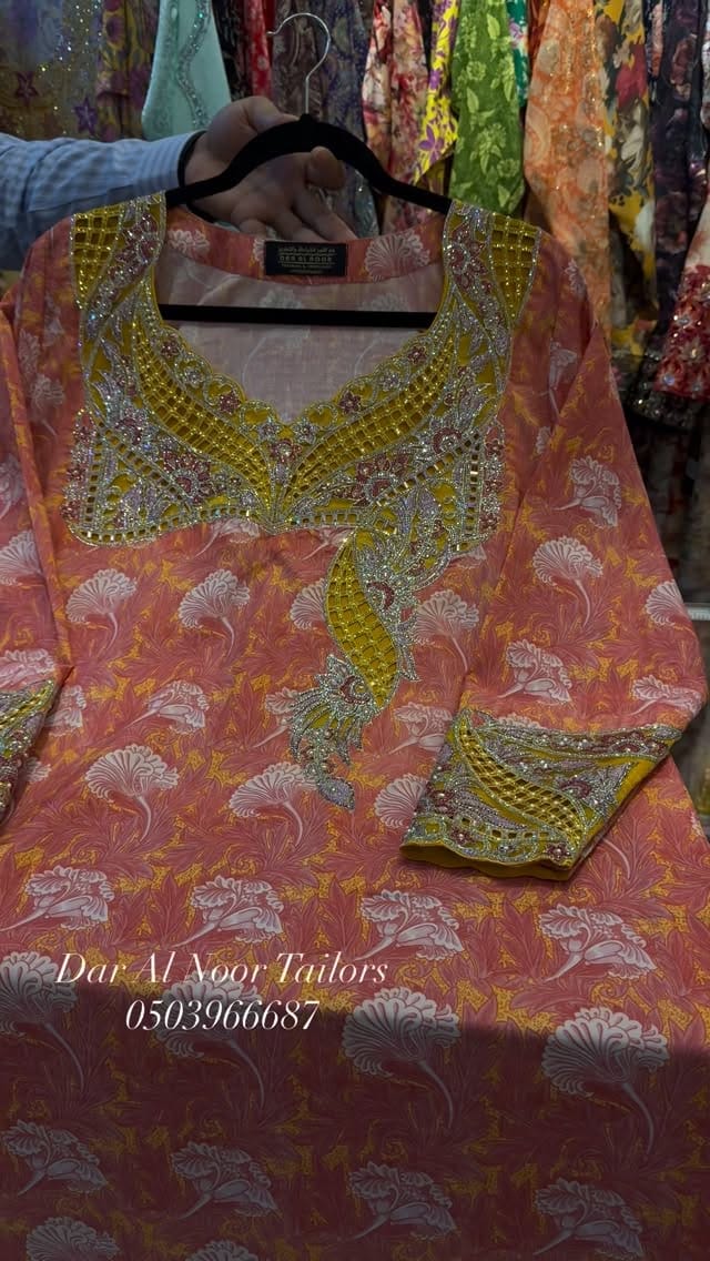 Post 6 by DAR AL NOOR TAILORING AND EMBROIDERY on Instagram (video)