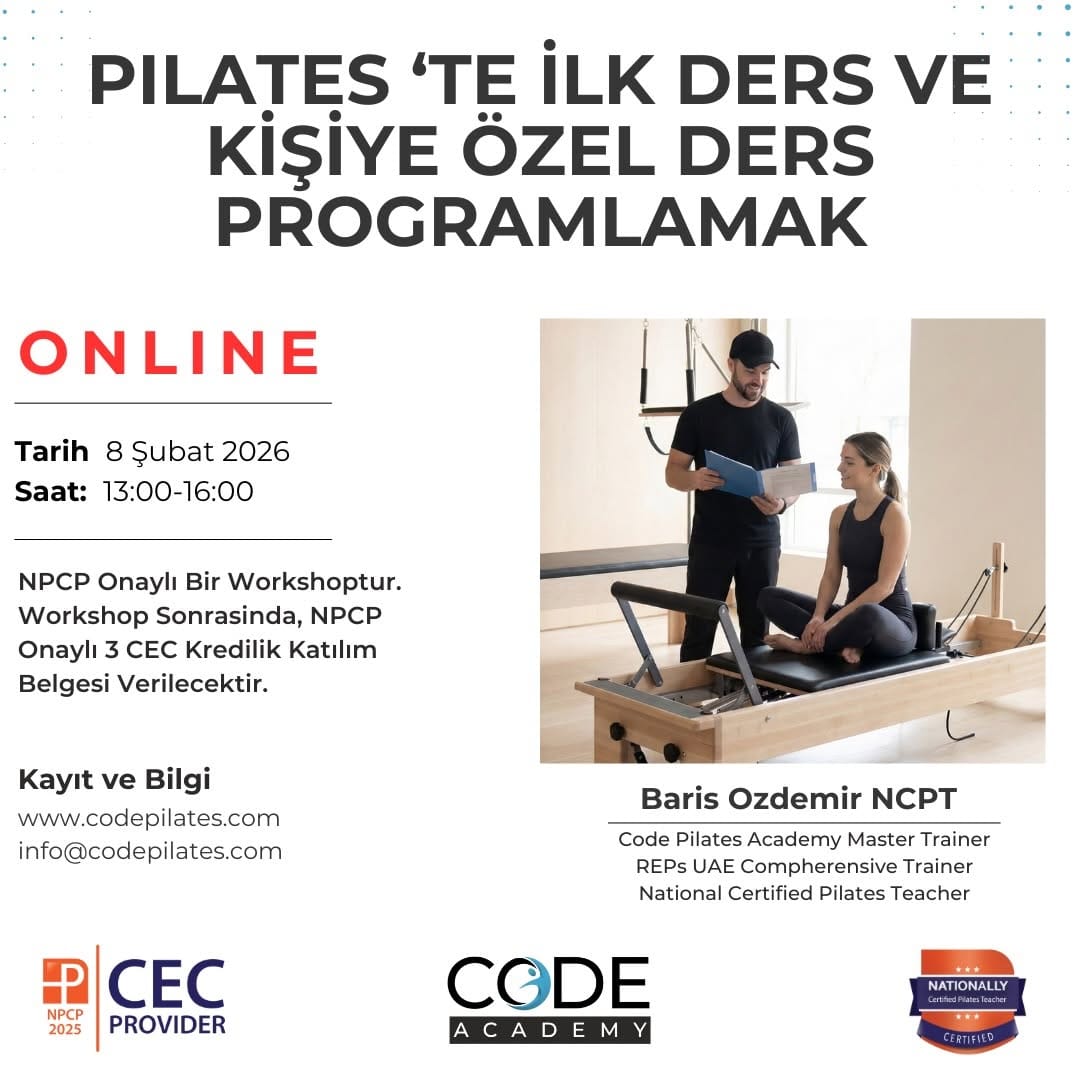 Post 6 by Code Pilates  | Teacher Training | Workshops | Dubai | Worldwide on Instagram (carousel)