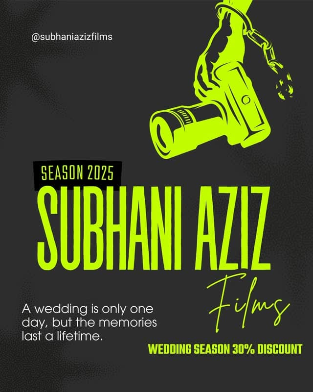 Post 8 by Subhani Aziz Films® on Instagram (video)