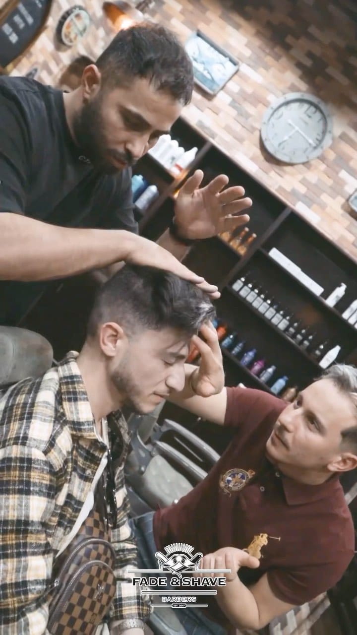 Post 9 by Fade and Shave Barbers on Instagram (video)