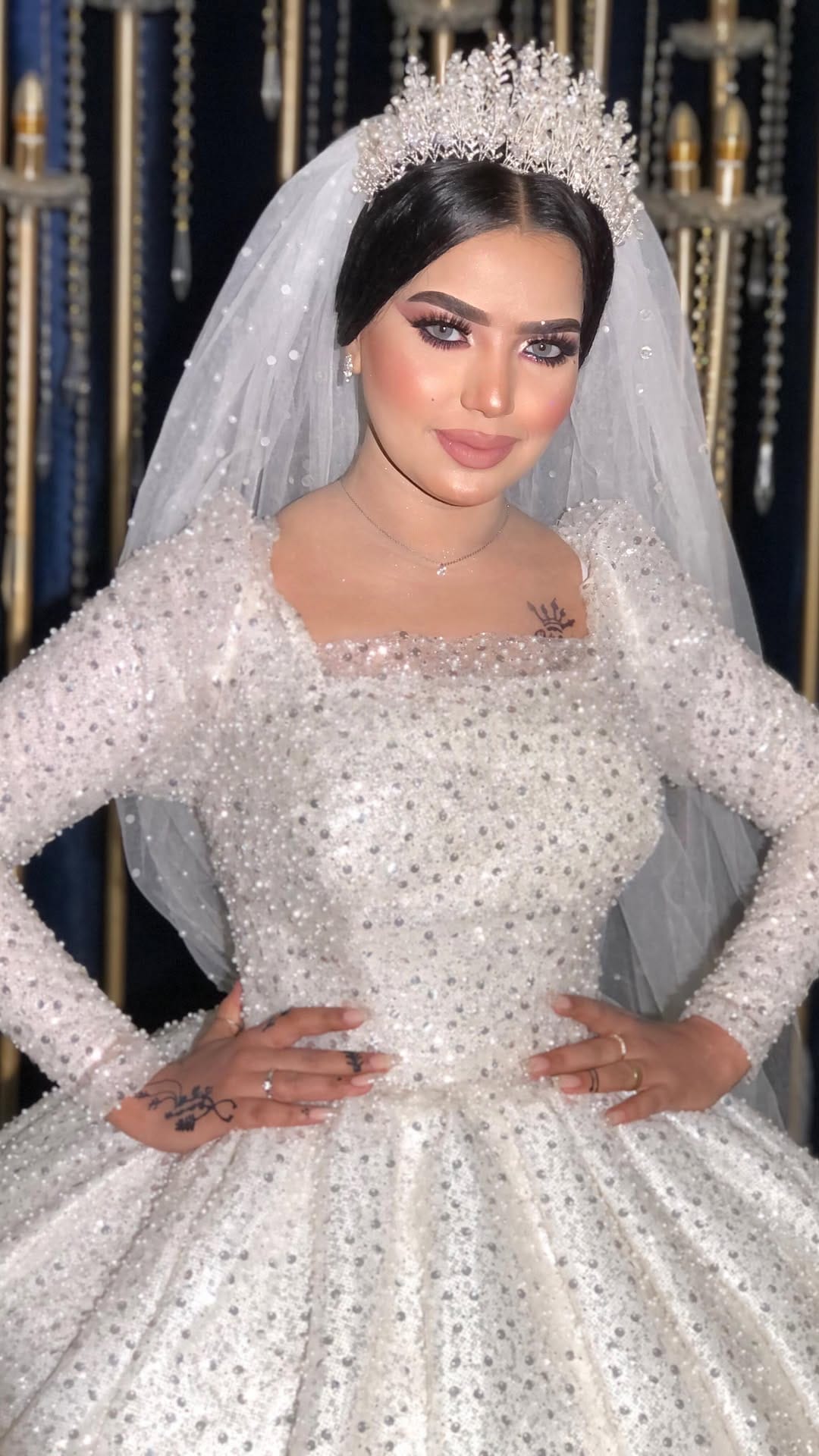Post 6 by Fatima Mostafa Makeup Artist on Instagram (video)