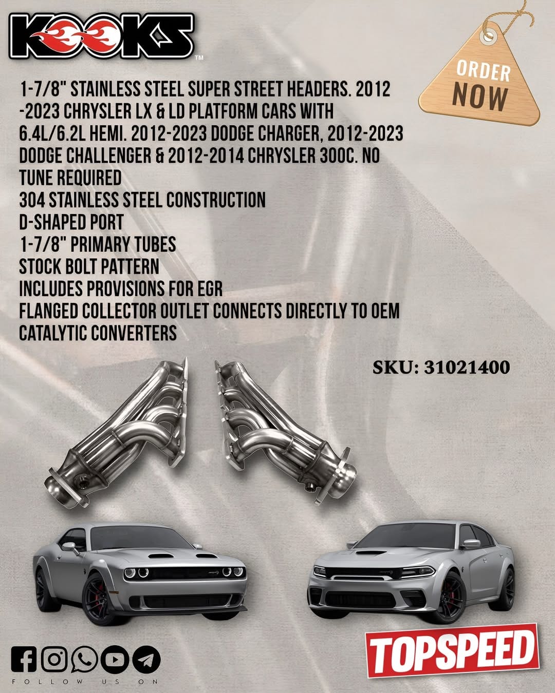 Post 5 by Top Speed Performance Parts on Instagram (image)