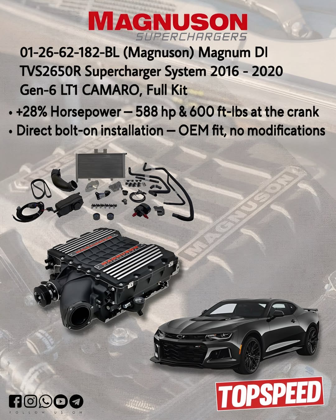 Post 10 by Top Speed Performance Parts on Instagram (image)