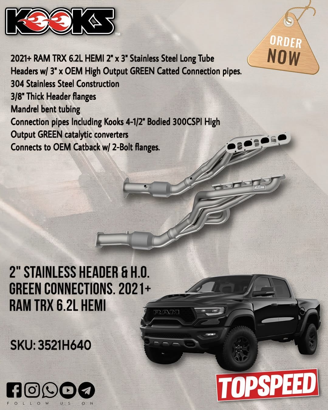 Post 6 by Top Speed Performance Parts on Instagram (image)