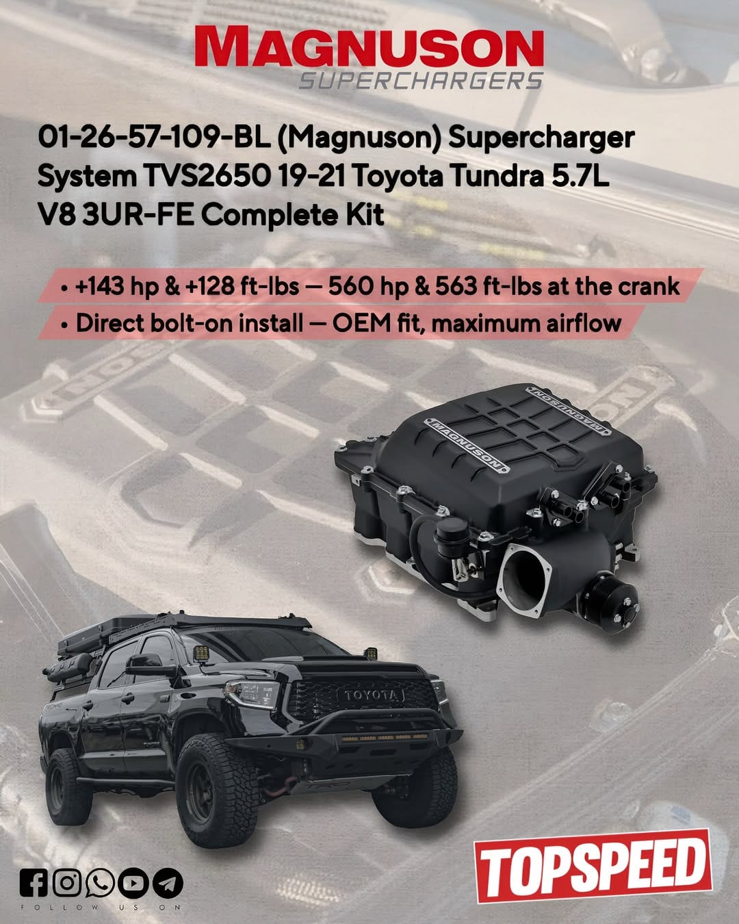 Post 8 by Top Speed Performance Parts on Instagram (image)