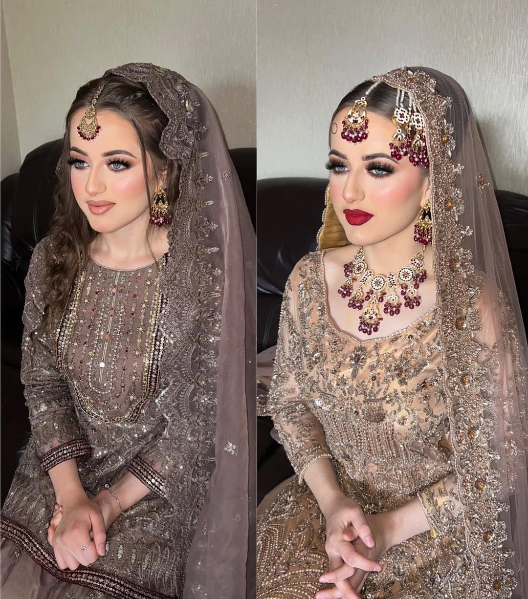 Post 8 by A N I S H A | Bridal Makeup Artist| on Instagram (image)
