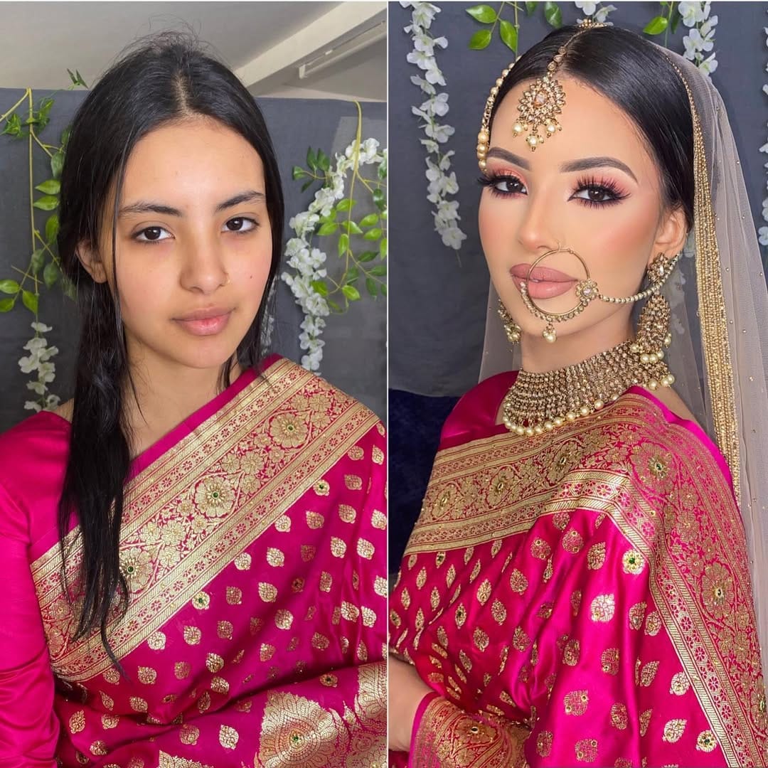 Post 10 by A N I S H A | Bridal Makeup Artist| on Instagram (image)