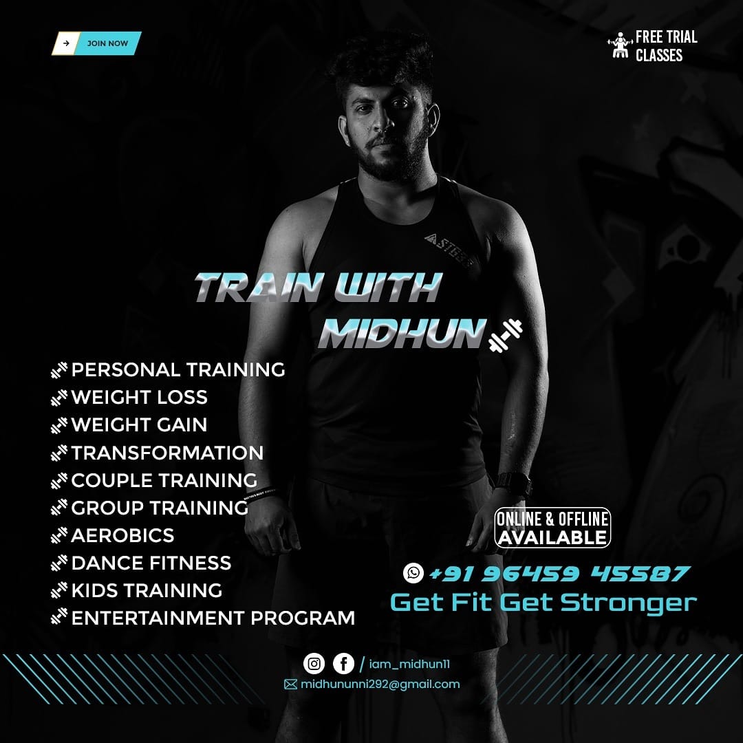 Post 8 by MIDHUN /TM FITNESS11  on Instagram (image)