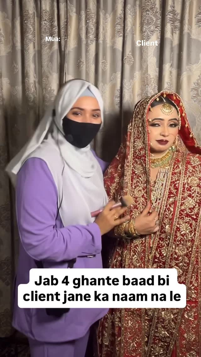 Post 6 by Zainasmakeovers on Instagram (video)