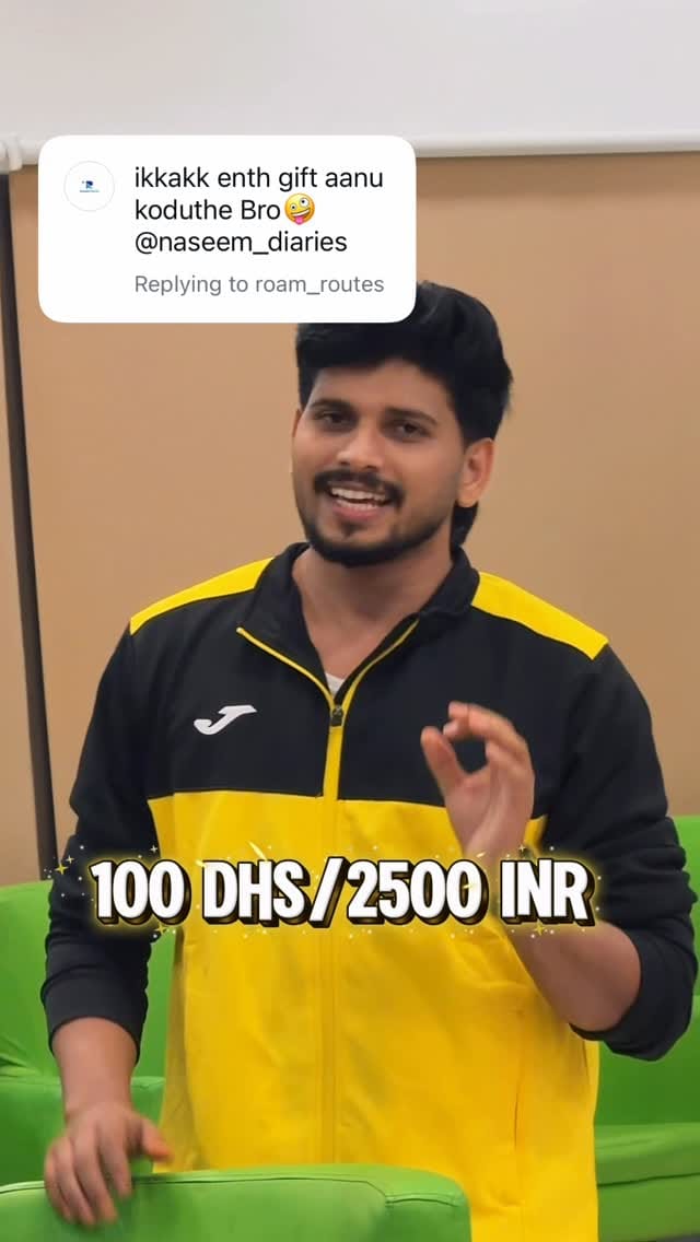 Post 10 by Sajad Naseem Chokkad on Instagram (video)