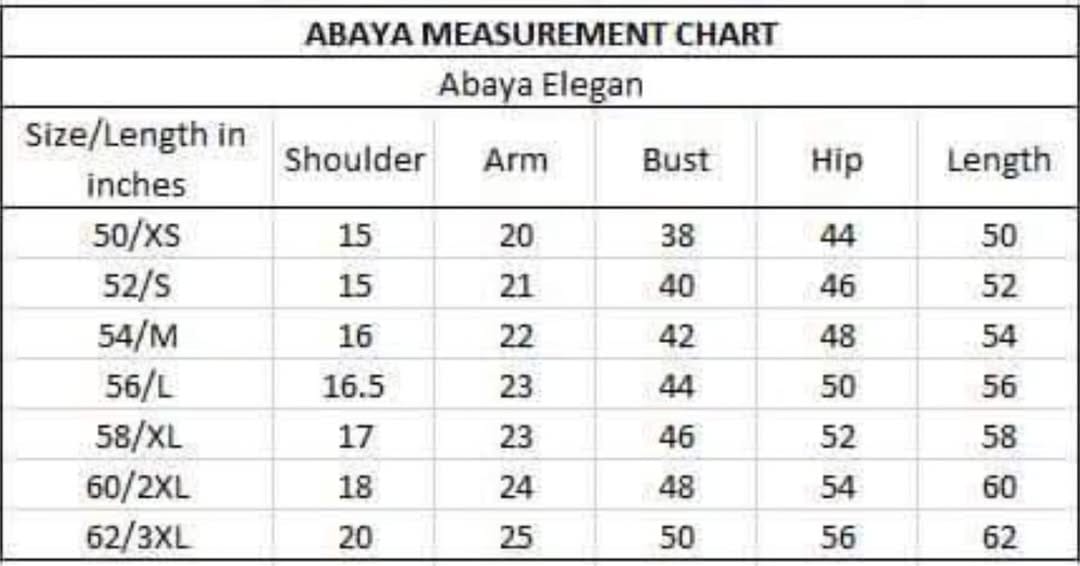Post 9 by ABAYA ELEGAN on Instagram (image)
