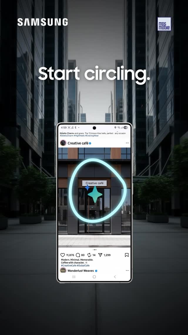 Post 6 by Samsung MDS Mobile on Instagram (video)