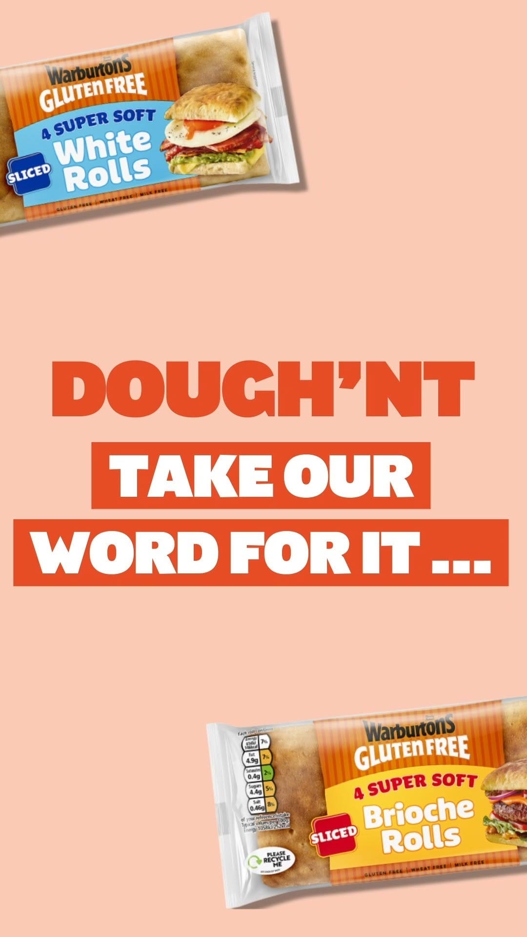 Post 8 by Warburtons Gluten Free on Instagram (video)