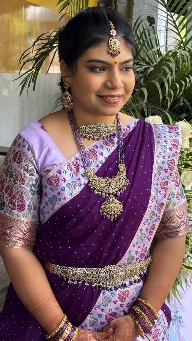 Post 5 by MakeupBhavani on Instagram (video)