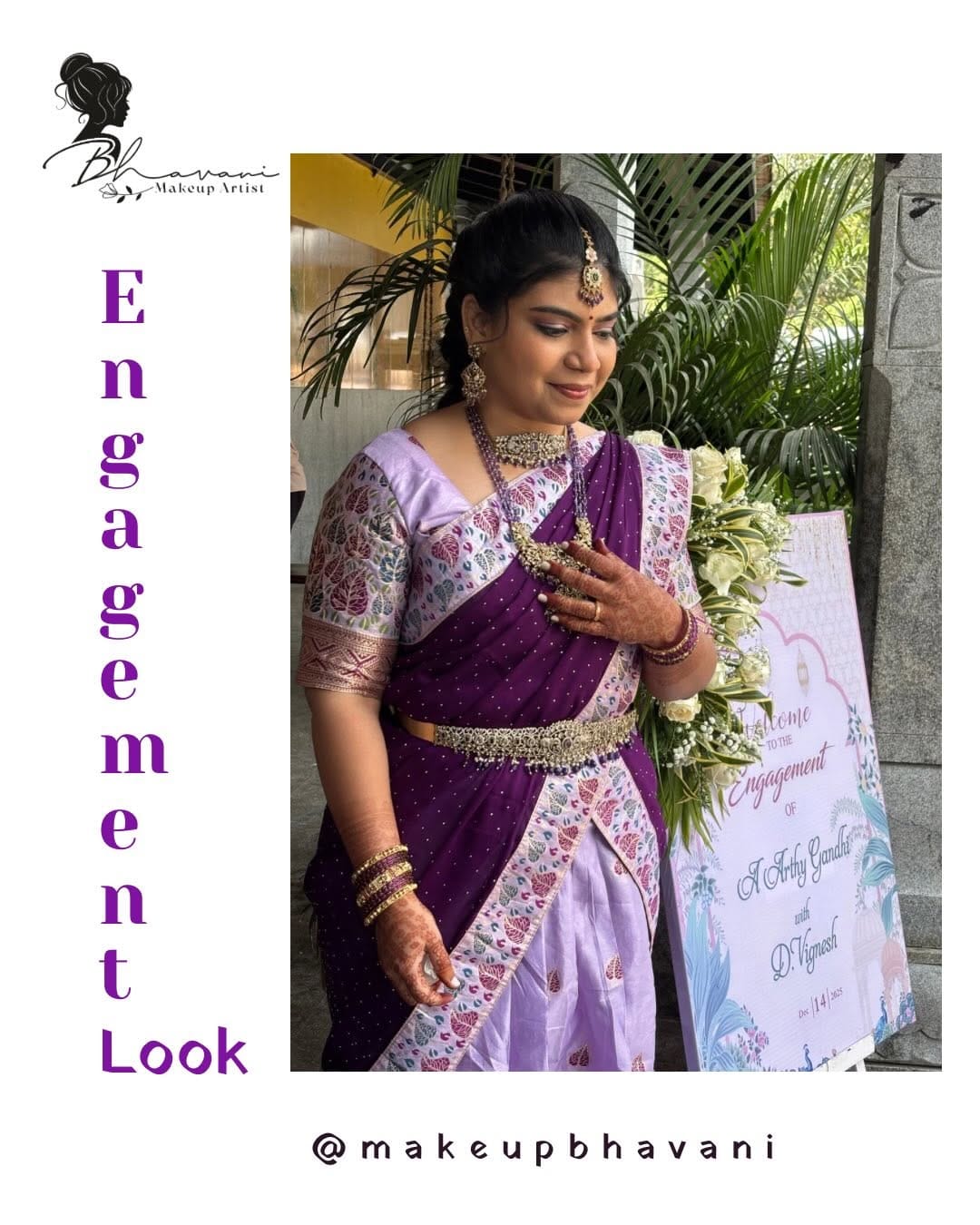 Post 4 by MakeupBhavani on Instagram (carousel)