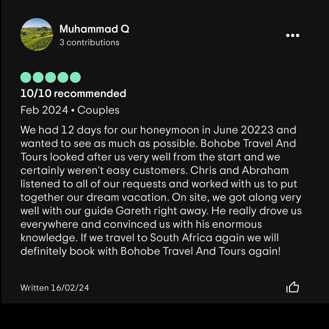Post 2 by BOHOBE TRAVELS on Instagram (image)