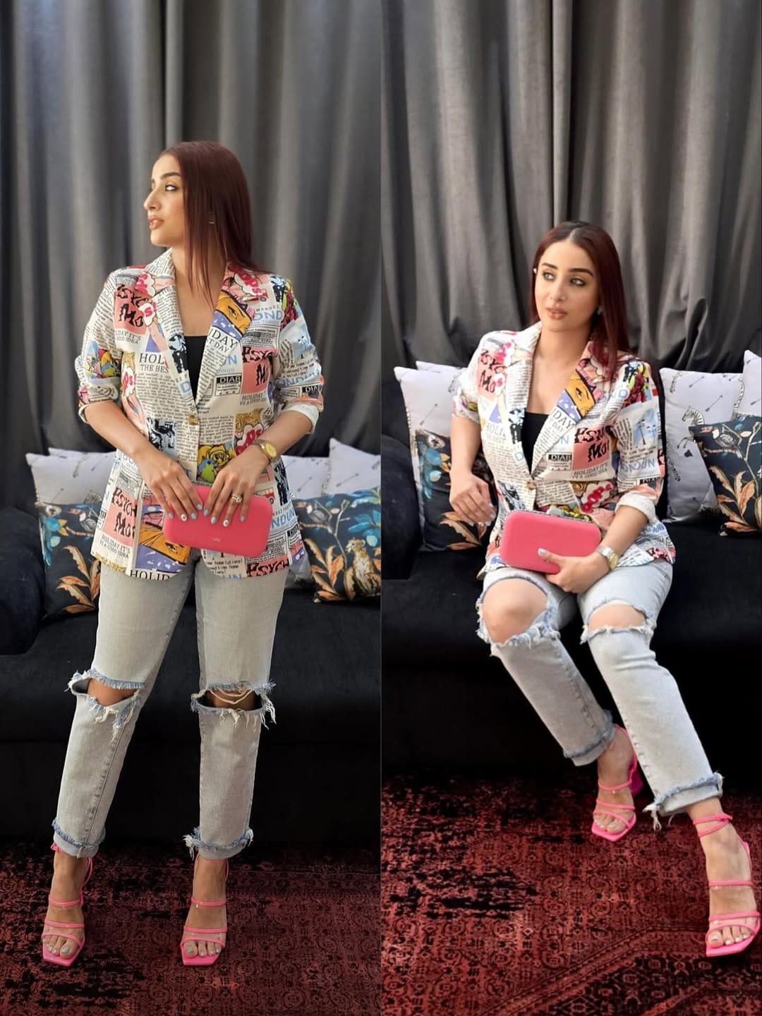 Post 2 by Faryal Gohar on Instagram (image)