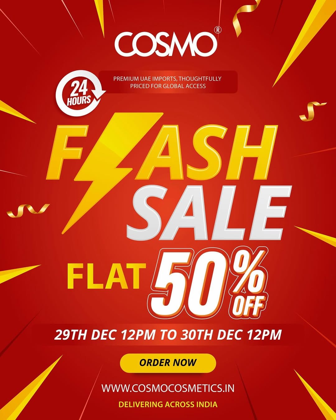 Post 7 by cosmo cosmetics on Instagram (image)