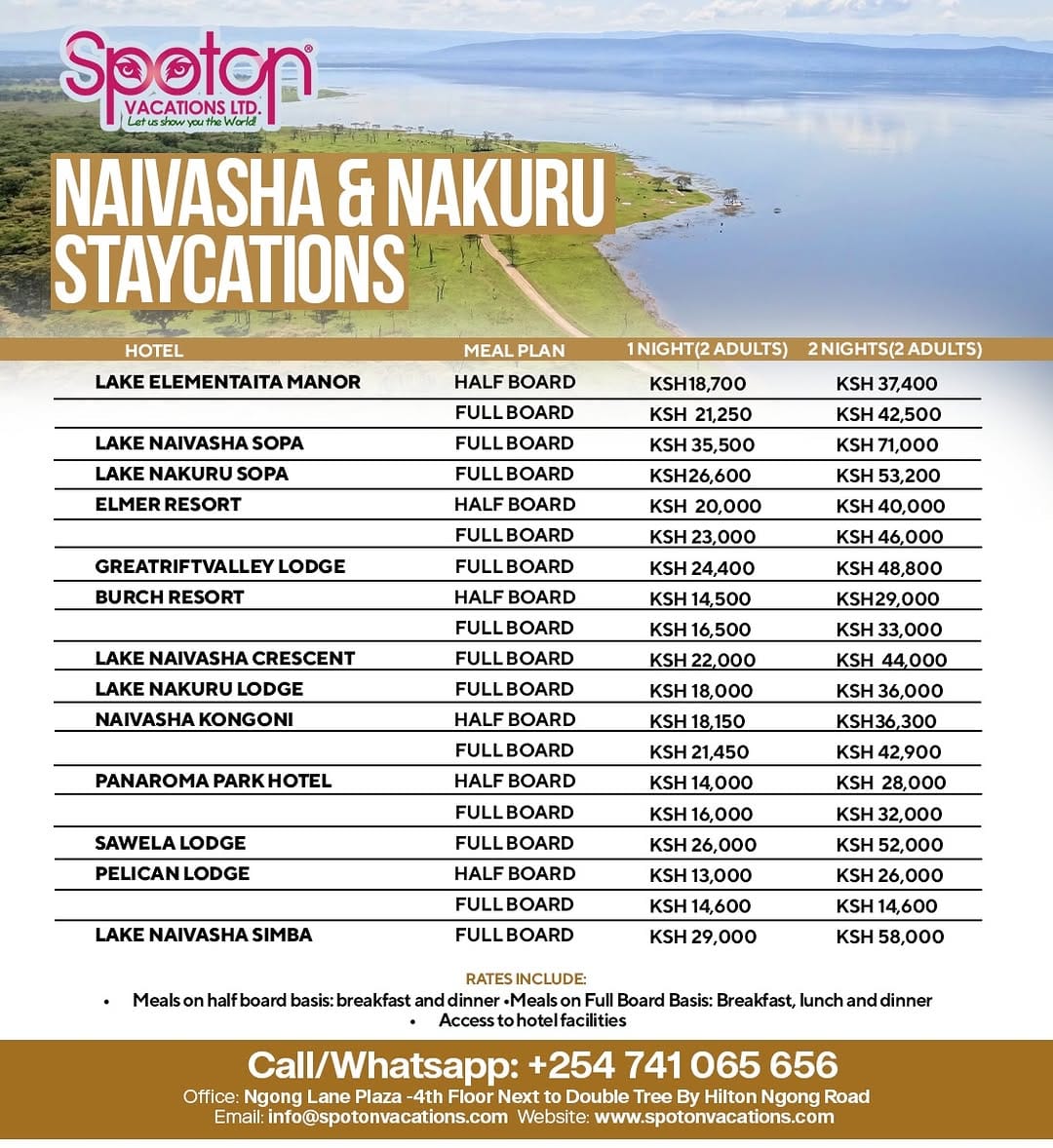 Post 1 by SPOTON VACATIONS on Instagram (carousel)