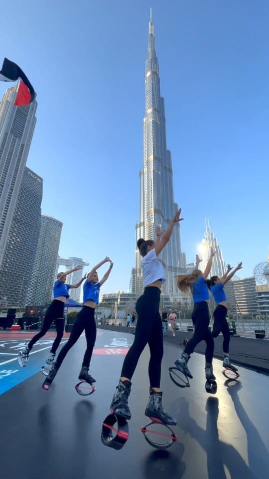 Post 10 by Olga Perovic | Kangoo Jumps & Rebound Fitness UAE on Instagram (video)