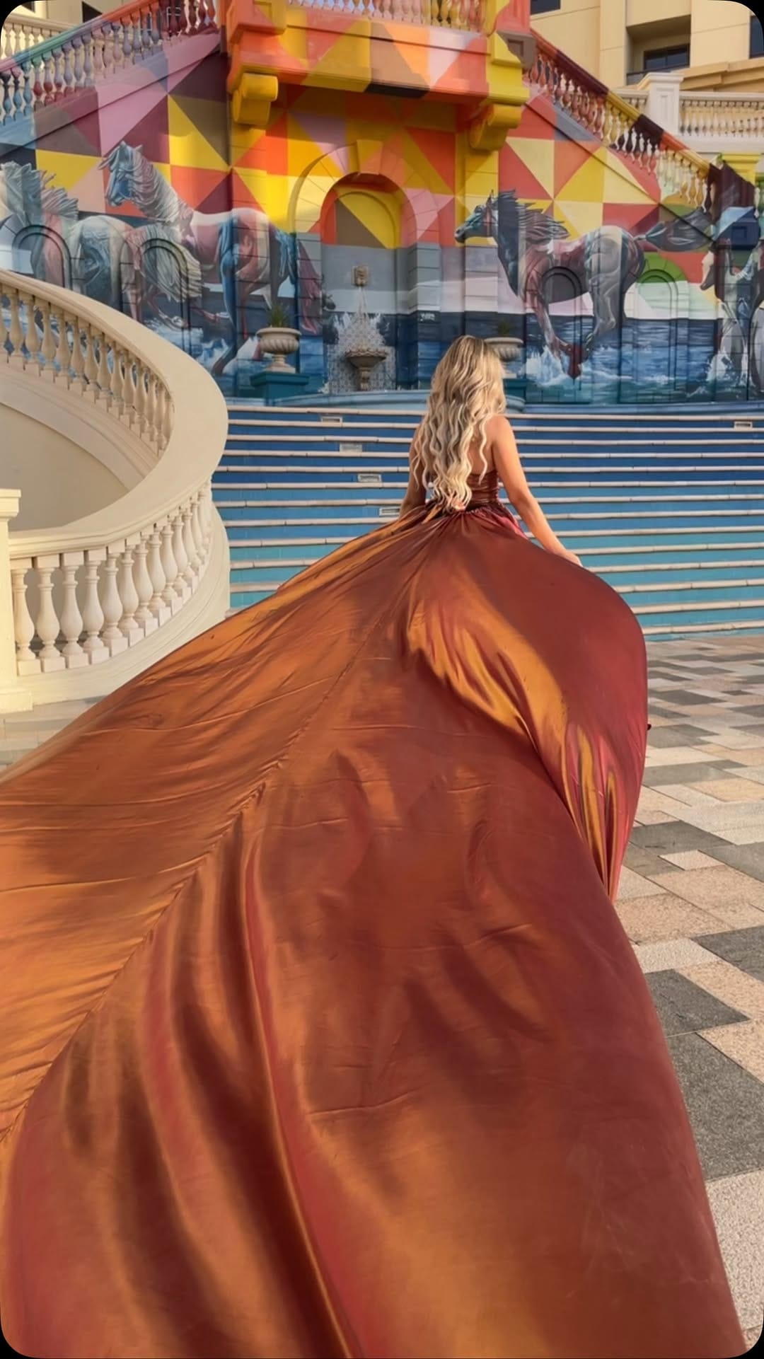 Post 1 by Flying Dress UAE on Instagram (video)
