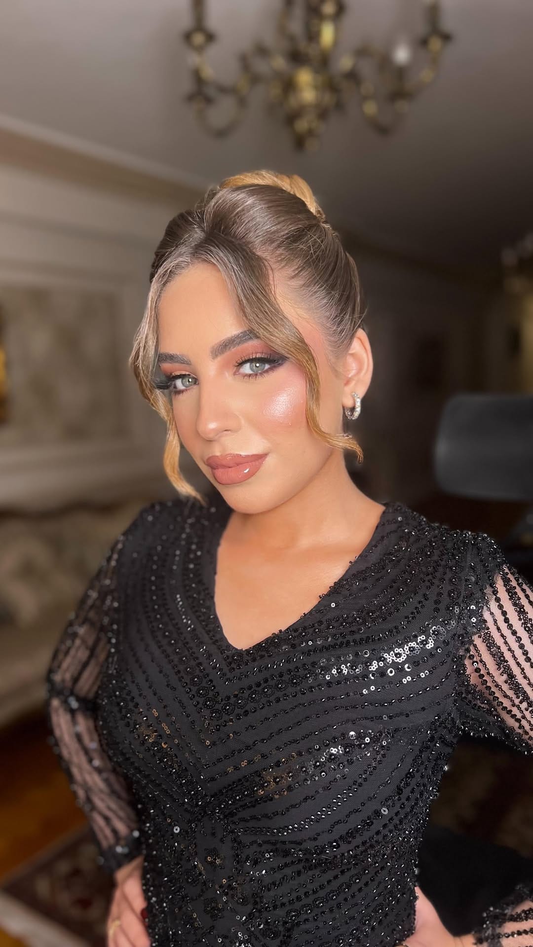 Post 1 by Glam by doaashahine on Instagram (video)