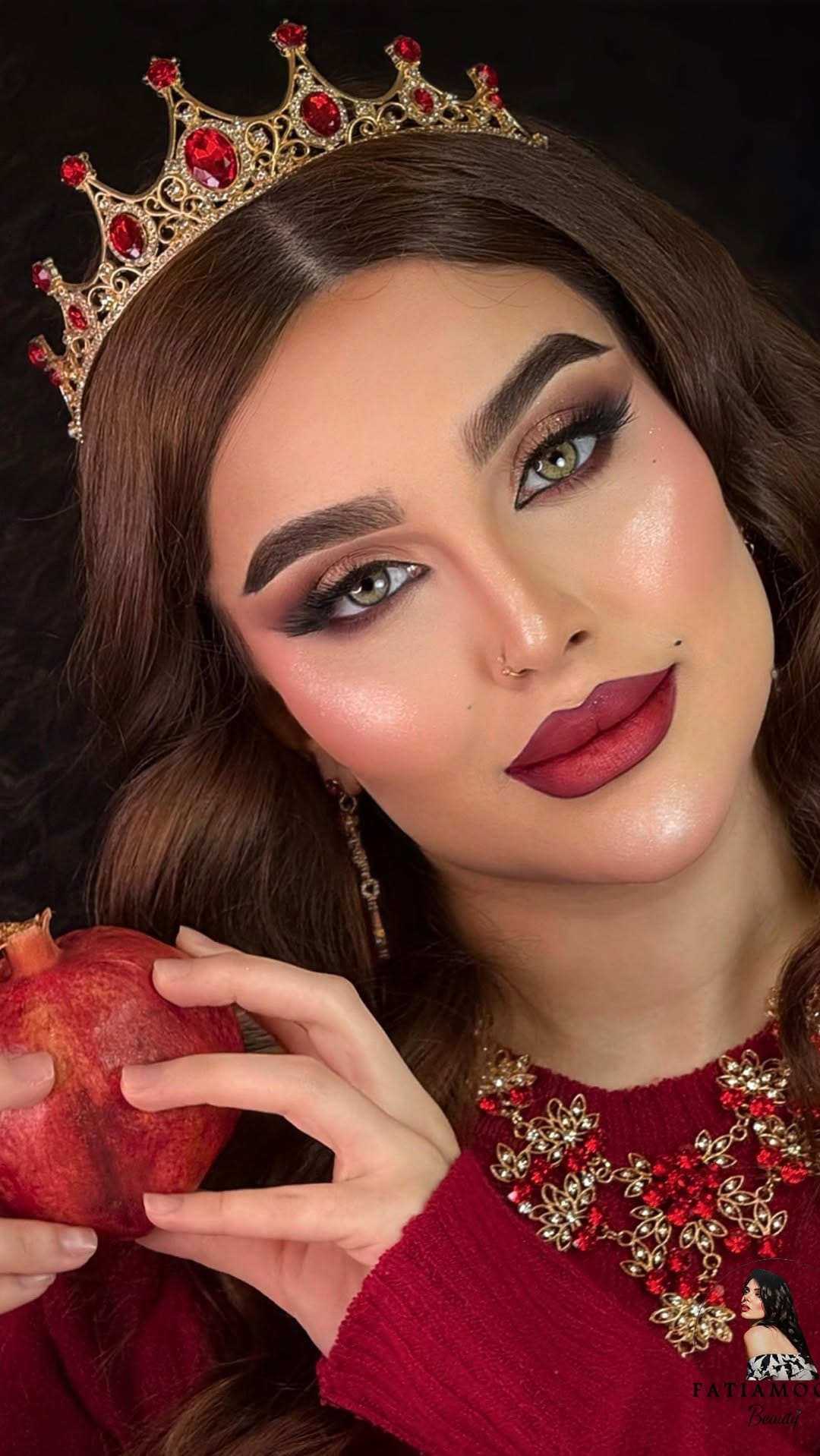 Post 1 by F A T I  A M O O R I  B E A U T Y on Instagram (video)