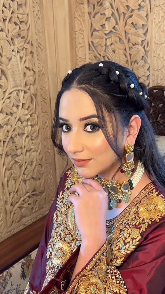 Post 1 by BEST MAKEUP ARTIST KASHMIR ✨ on Instagram (video)