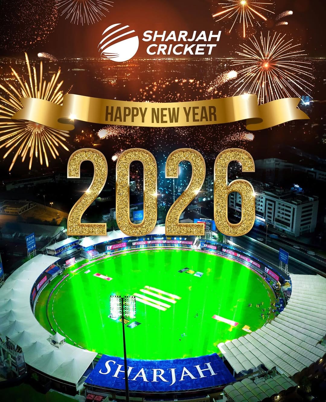 Post 6 by Sharjah Cricket Stadium on Instagram (image)