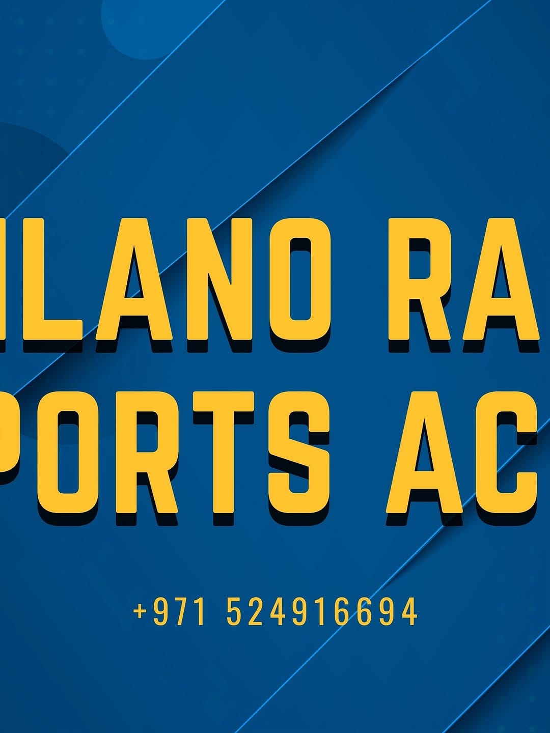 Post 9 by MILANO RANGERS SPORTS ACADEMY on Instagram (image)
