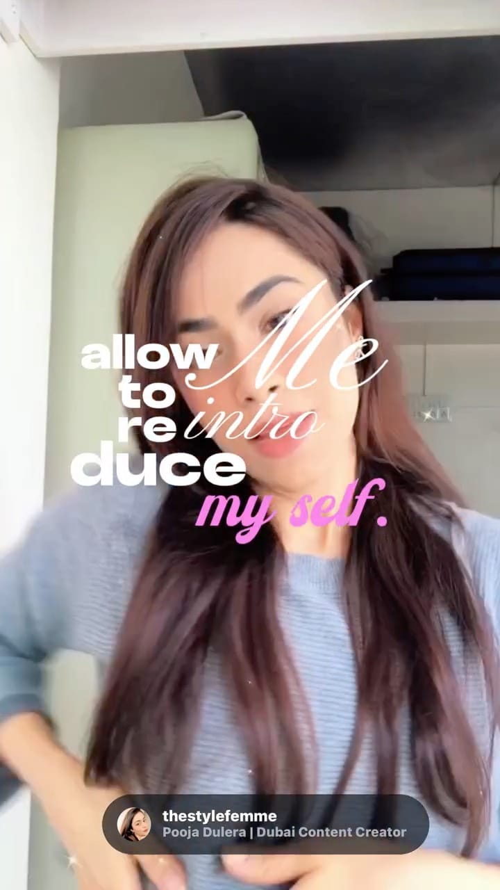 Post 3 by Pooja Dulera | Dubai Blogger on Instagram (video)