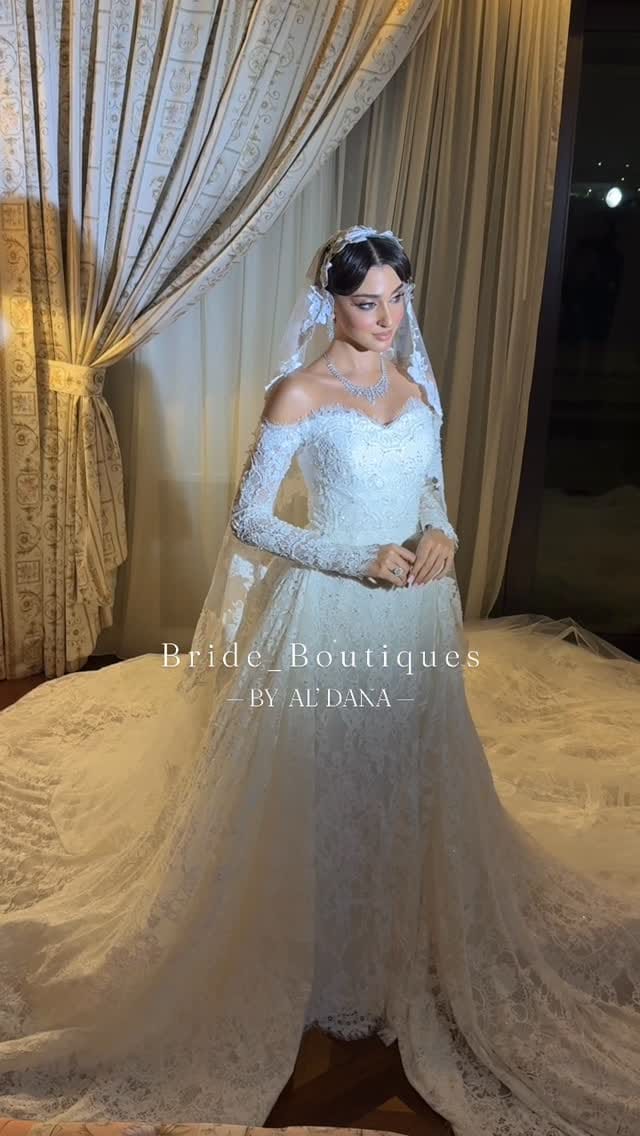 Post 7 by BY AL’DANA BIN SWAF  |  Wedding Dress on Instagram (video)