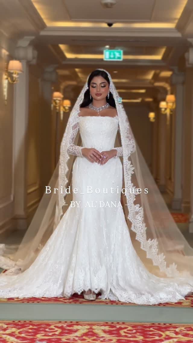 Post 1 by BY AL’DANA BIN SWAF  |  Wedding Dress on Instagram (video)