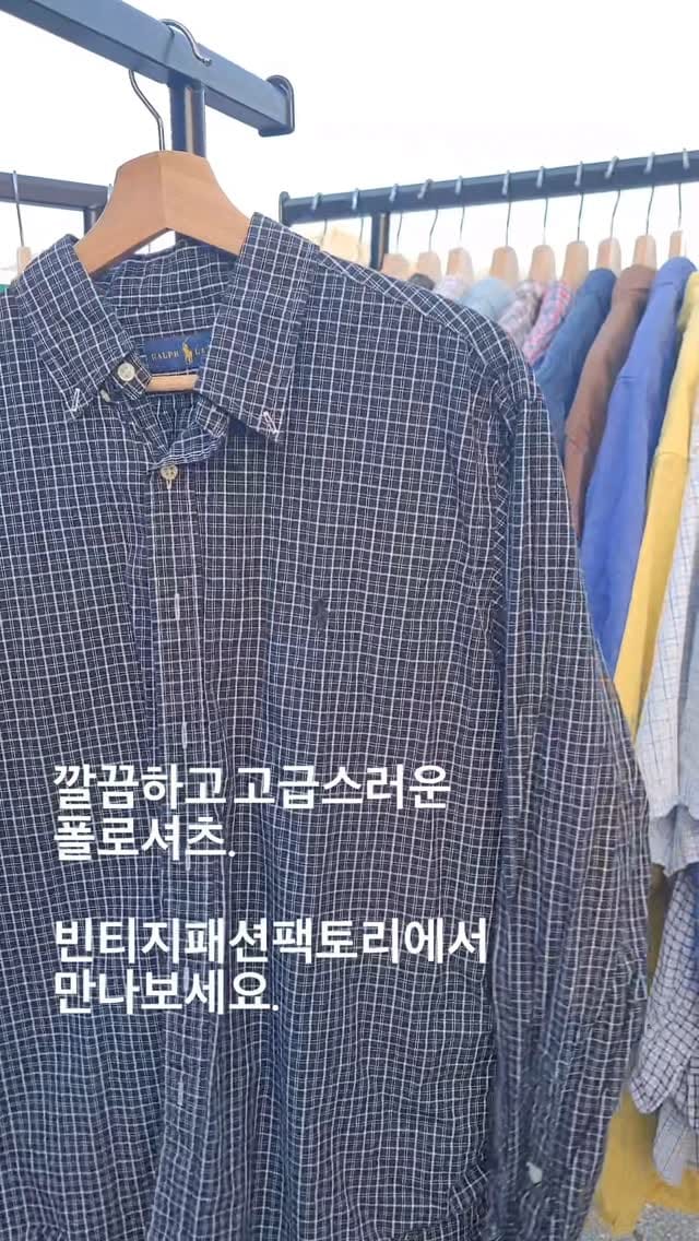 Post 7 by 빈티지패션팩토리 / 매주 수백벌 옷이 들어오는 500평 창고형 빈티지샵 on Instagram (video)