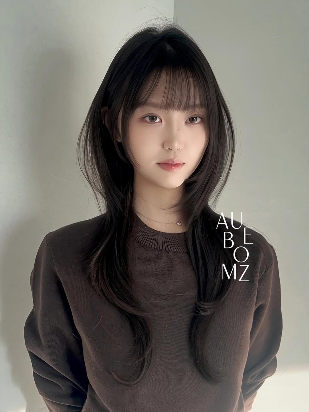 Post 5 by 부산미용실 동래미용실 어브컴즈 라라 레이어드컷 브라운염색 on Instagram (image)