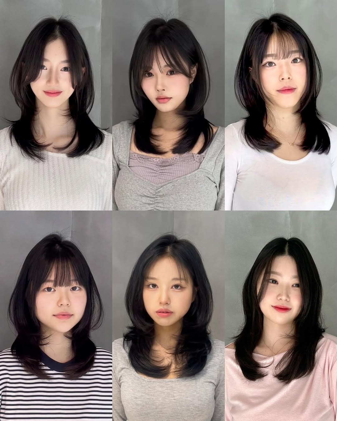 Post 10 by 부산미용실 동래미용실 어브컴즈 라라 레이어드컷 브라운염색 on Instagram (image)