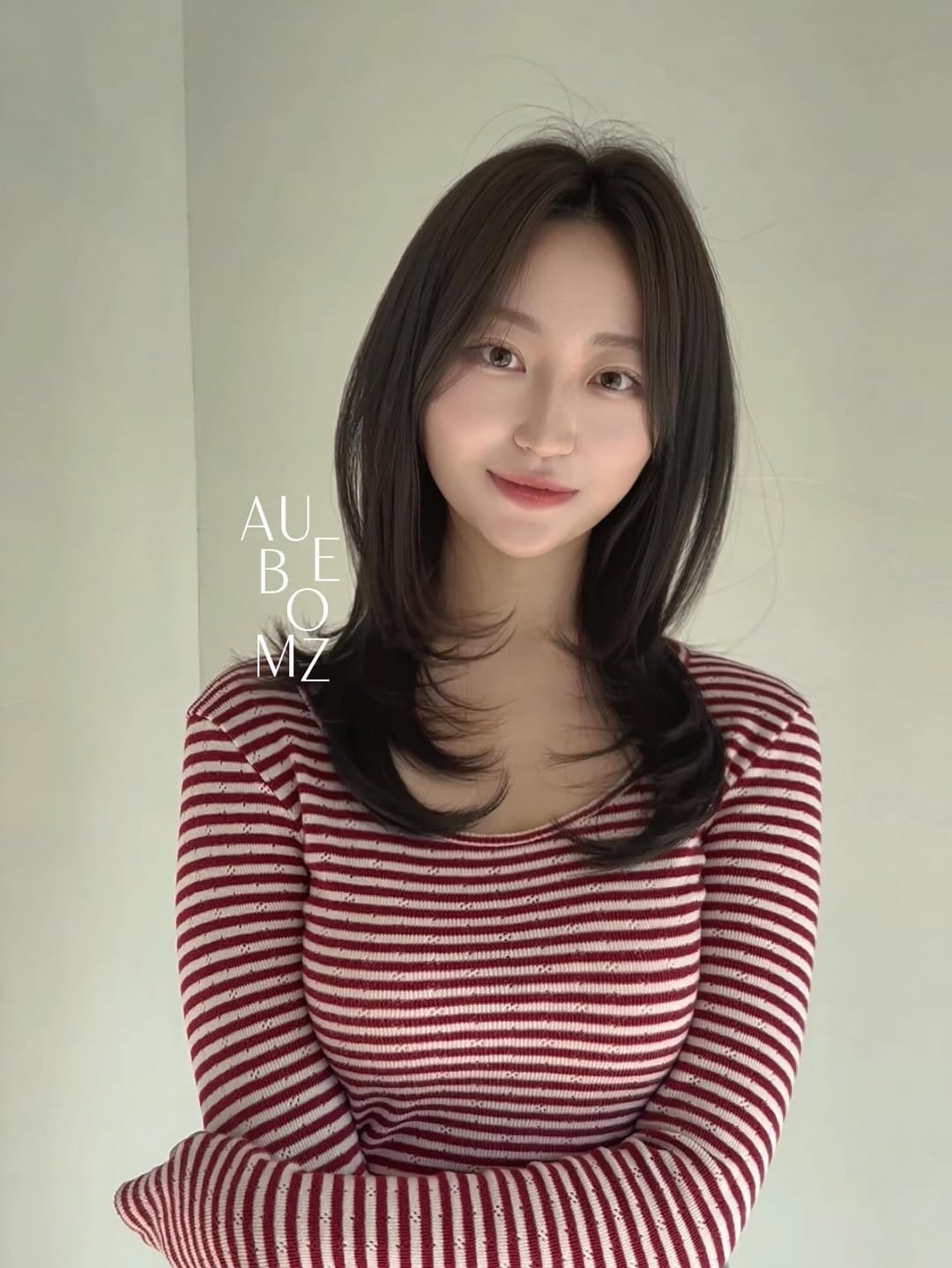 Post 3 by 부산미용실 동래미용실 어브컴즈 라라 레이어드컷 브라운염색 on Instagram (image)