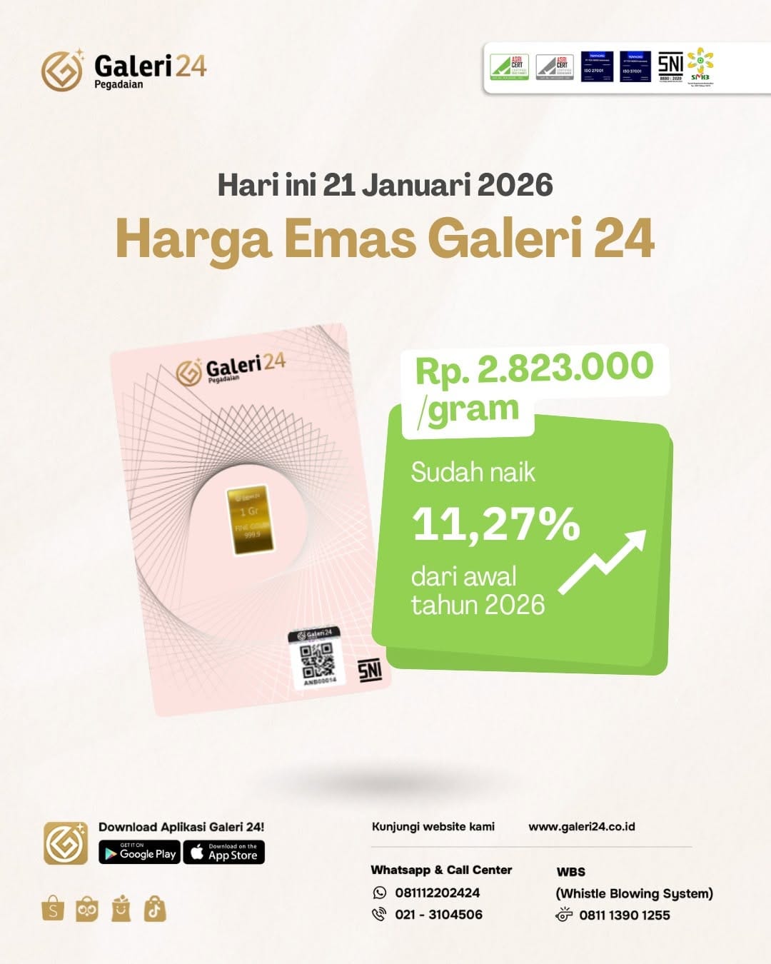 Post 6 by Galeri 24 on Instagram (image)