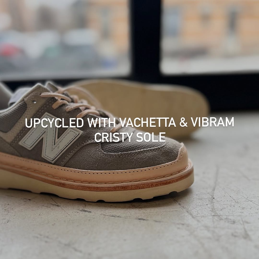 Post 1 by Customize | Repair | Vibram Resole | Up-cycle on Instagram (carousel)