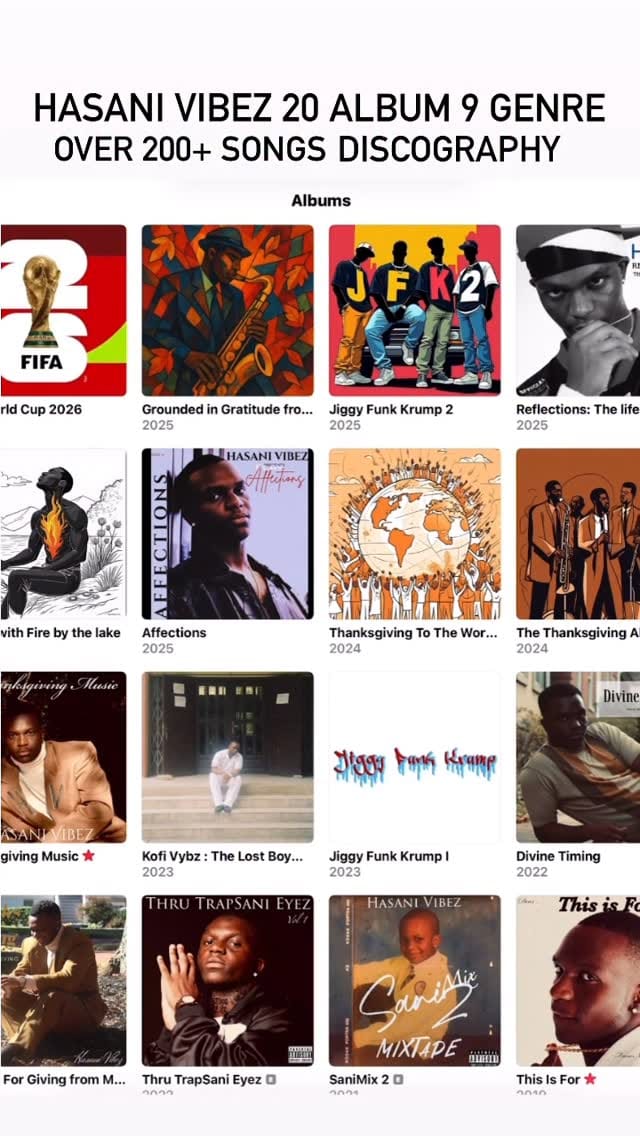 Post 3 by HASANI VIBEZ on Instagram (video)