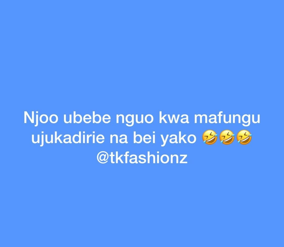 Post 8 by tk fashionz on Instagram (image)