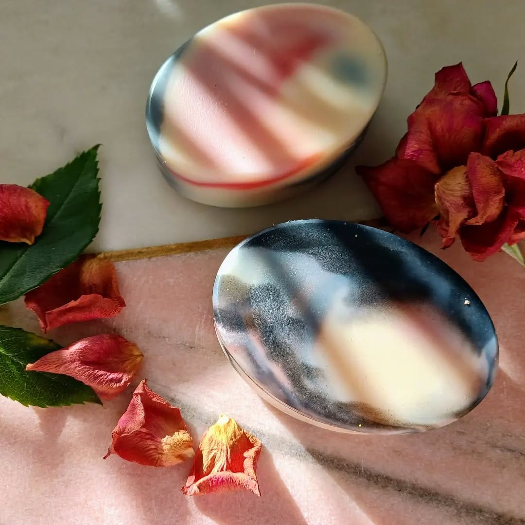 Post 1 by Natural soap making courses UK on Instagram (image)